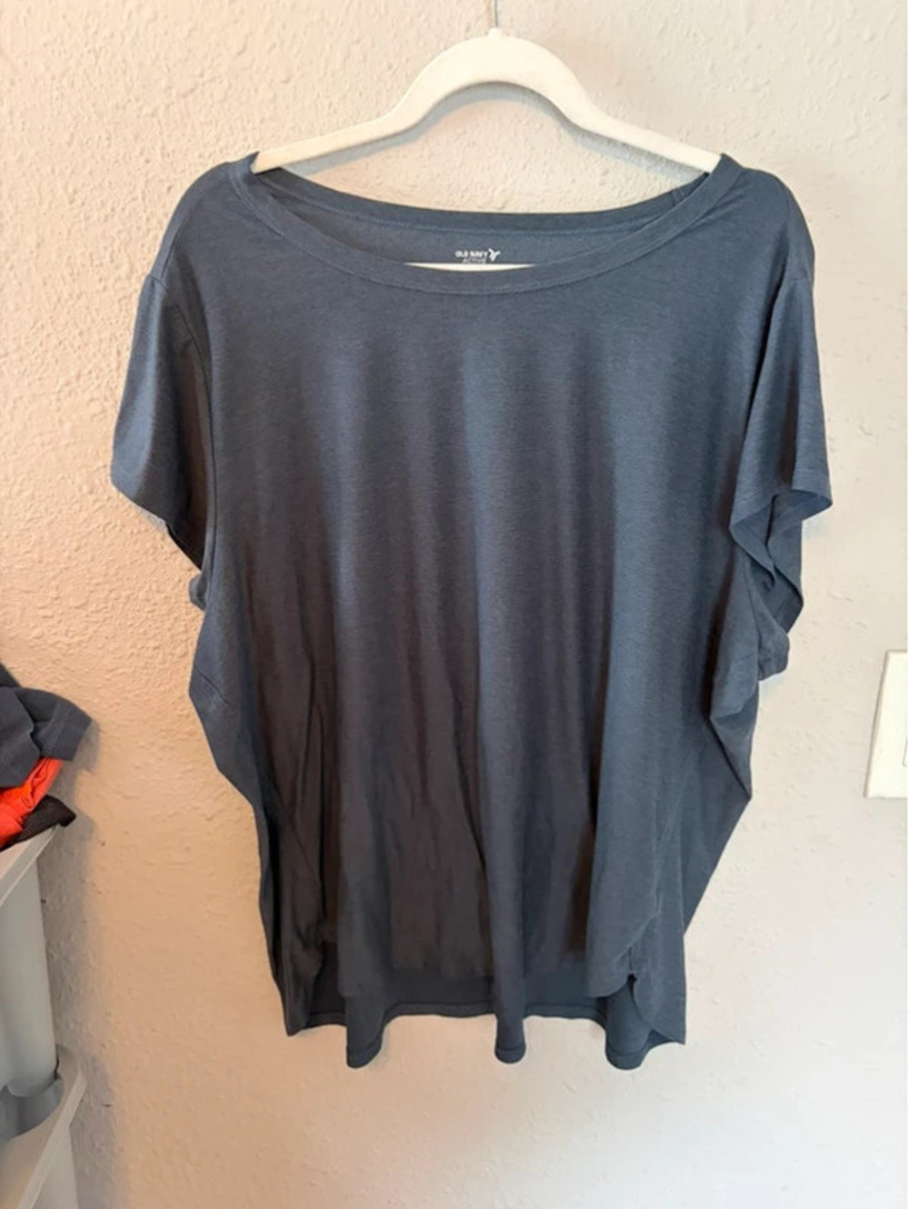 Old Navy Active Cloudmotion heathered blue tee size 3X